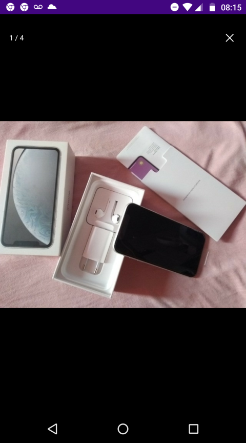 iPhone xr branco lacrado